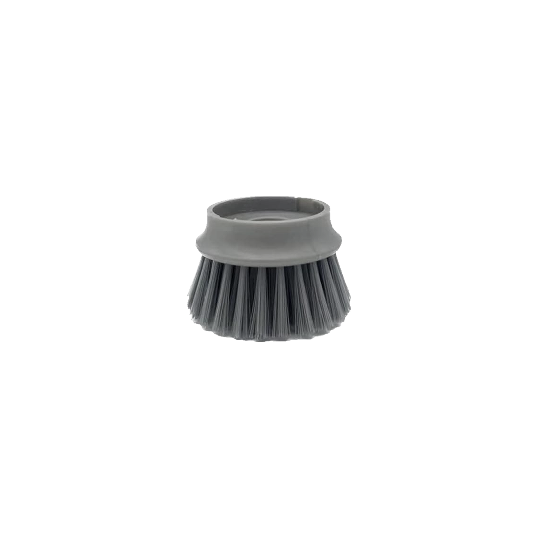 Scrub brush with practical container for easy and efficient cleaning