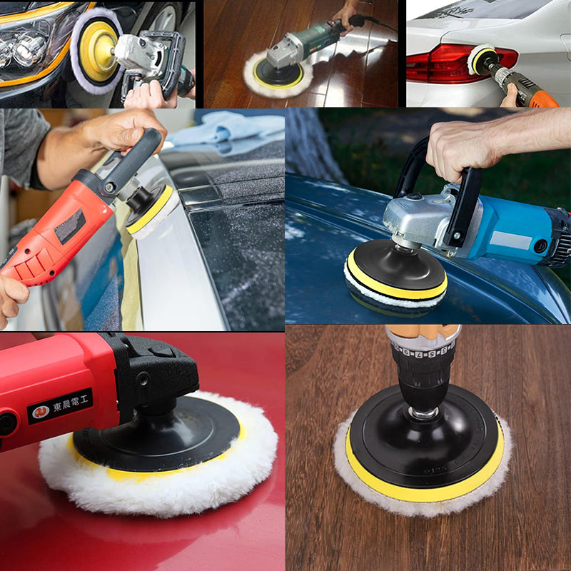 4-piece polishing kit for a perfect shine