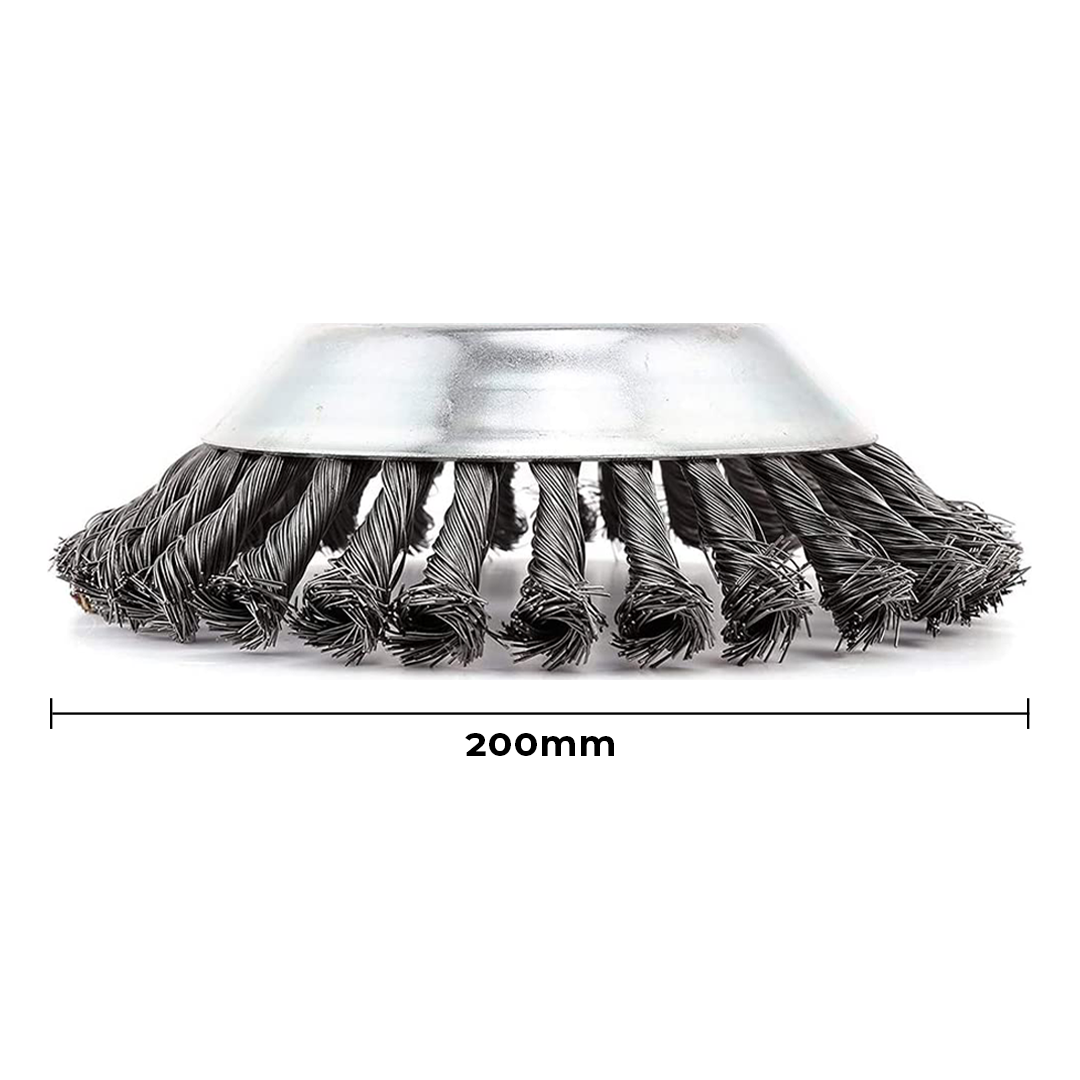 Grov Trimmer Steel Brush – Effective Cleaning for Heavy-Duty Surfaces