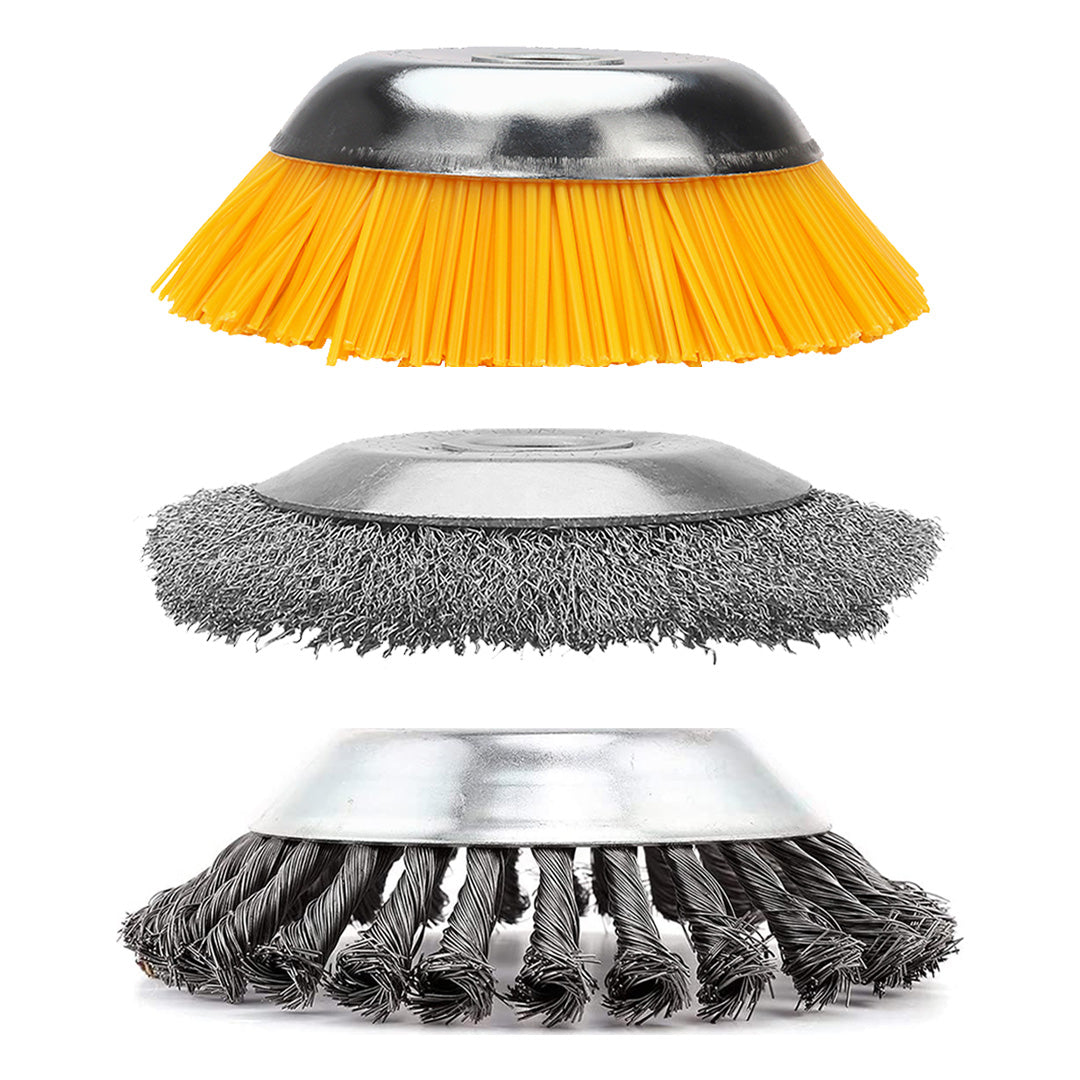 Set with versatile trimming brushes for perfect results