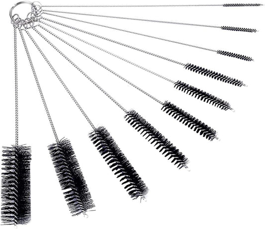 Comb brush for gentle and effective hair cleaning