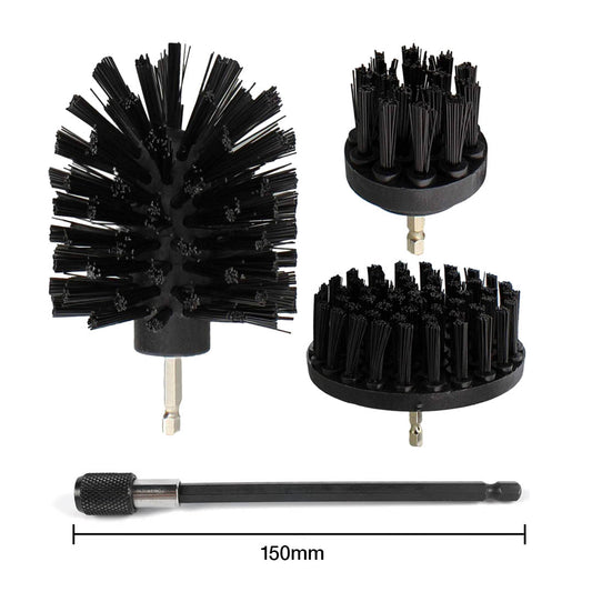 Drill bit set, 3-pack with 150 mm extension – Harder quality for powerful cleaning