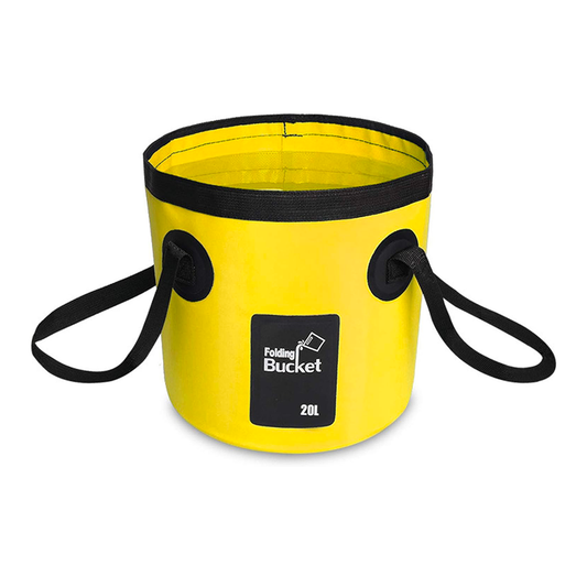 Easy-to-use foldable bucket 20L – Perfect for camping, gardening, and outdoor adventures
