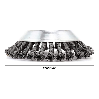 Grov Trimmer Steel Brush – Effective Cleaning for Heavy-Duty Surfaces