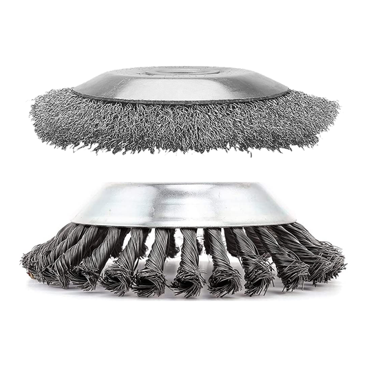 Set of 2 trimmer brush trimmers for effective cutting – Coarse & Fine