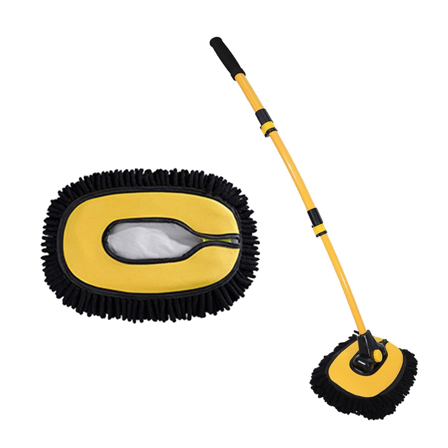 Multifunctional telescopic mop for efficient cleaning